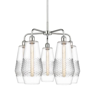 A thumbnail of the Innovations Lighting 516-5CR-22-25 Windham Chandelier Polished Chrome / Clear