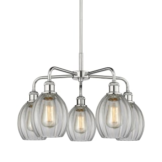 A thumbnail of the Innovations Lighting 516-5CR-16-24 Eaton Chandelier Polished Chrome / Clear