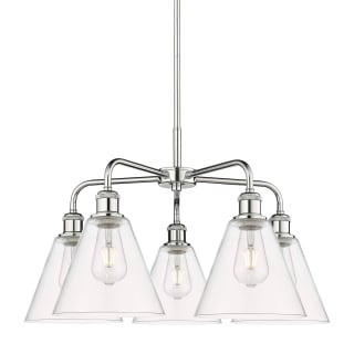 A thumbnail of the Innovations Lighting 516-5CR-16-26 Berkshire Chandelier Polished Chrome / Clear