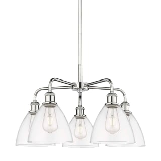 A thumbnail of the Innovations Lighting 516-5CR-16-26 Bristol Glass Chandelier Polished Chrome / Clear