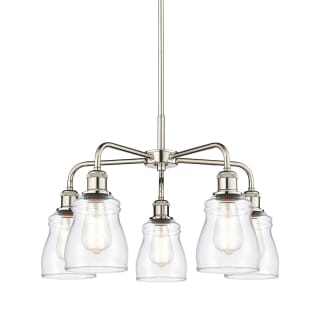 A thumbnail of the Innovations Lighting 516-5CR-15-23 Ellery Chandelier Polished Nickel / Clear