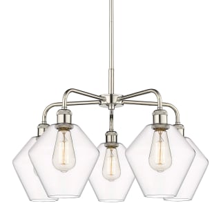 A thumbnail of the Innovations Lighting 516-5CR-17-26 Cindyrella Chandelier Polished Nickel / Clear