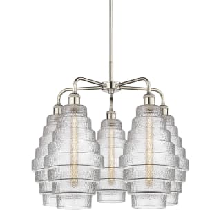 A thumbnail of the Innovations Lighting 516-5CR-23-26 Cascade Chandelier Polished Nickel / Clear