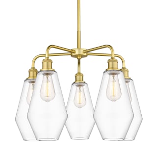 A thumbnail of the Innovations Lighting 516-5CR-20-25 Cindyrella Chandelier Satin Gold / Clear