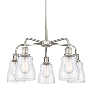 A thumbnail of the Innovations Lighting 516-5CR-15-23 Ellery Chandelier Satin Nickel / Clear