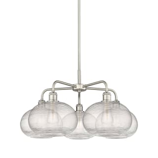 A thumbnail of the Innovations Lighting 516-5CR-15-28 Ithaca Chandelier Satin Nickel / Clear Ithaca