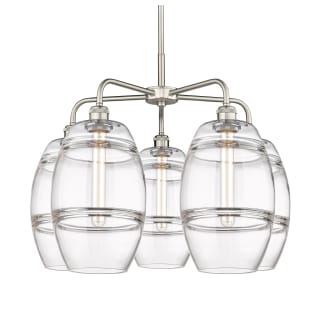 A thumbnail of the Innovations Lighting 516-5CR-15-26 Vaz Chandelier Satin Nickel / Clear