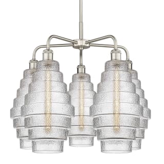 A thumbnail of the Innovations Lighting 516-5CR-23-26 Cascade Chandelier Satin Nickel / Clear