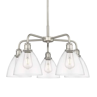 A thumbnail of the Innovations Lighting 516-5CR-16-26 Bristol Glass Chandelier Satin Nickel / Clear