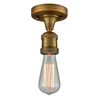 A thumbnail of the Innovations Lighting 517-1C Bare Bulb Brushed Brass