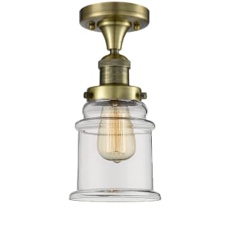 A thumbnail of the Innovations Lighting 517 Canton Antique Brass / Clear