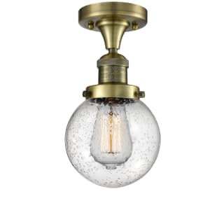 A thumbnail of the Innovations Lighting 517-1CH-6 Beacon Antique Brass / Seedy