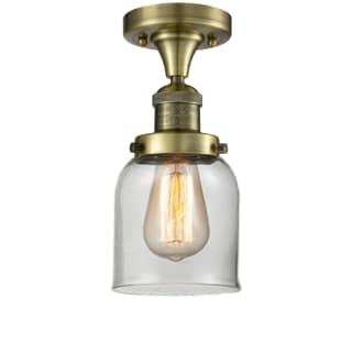 A thumbnail of the Innovations Lighting 517-1CH / Small Bell Antique Brass / Clear