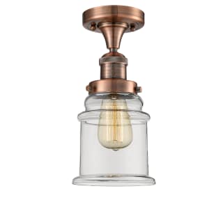 A thumbnail of the Innovations Lighting 517-1CH Canton Antique Copper / Clear