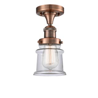 A thumbnail of the Innovations Lighting 517 Small Canton Antique Copper / Clear