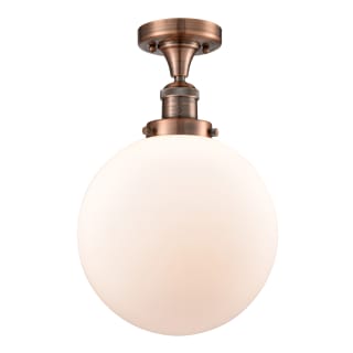 A thumbnail of the Innovations Lighting 517 X-Large Beacon Antique Copper / Matte White