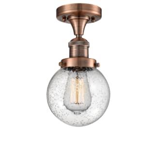 A thumbnail of the Innovations Lighting 517-1CH-6 Beacon Antique Copper / Seedy
