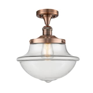 A thumbnail of the Innovations Lighting 517 Large Oxford Antique Copper / Clear