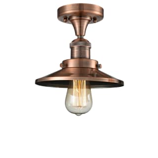 A thumbnail of the Innovations Lighting 517-1CH Railroad Antique Copper / Metal Shade