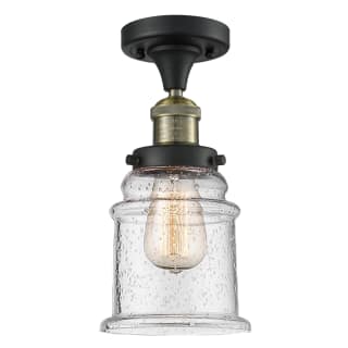 A thumbnail of the Innovations Lighting 517-1CH Canton Black Antique Brass / Seedy