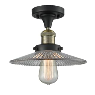 A thumbnail of the Innovations Lighting 517-1CH Halophane Black Antique Brass / Clear Halophane