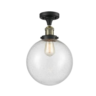 A thumbnail of the Innovations Lighting 517 X-Large Beacon Black Antique Brass / Seedy