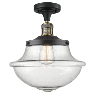 A thumbnail of the Innovations Lighting 517 Large Oxford Black Antique Brass / Seedy