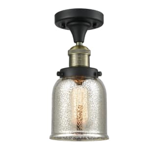 A thumbnail of the Innovations Lighting 517-1CH Small Bell Black Antique Brass / Silver Mercury