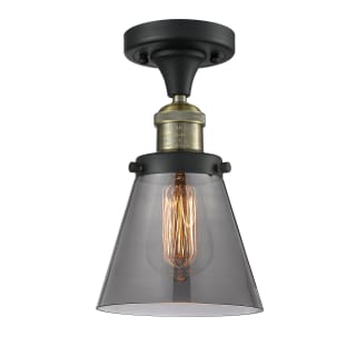 A thumbnail of the Innovations Lighting 517-1CH Small Cone Black Antique Brass / Smoked