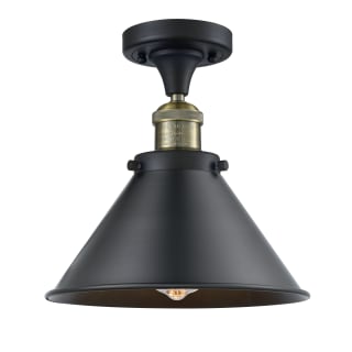 A thumbnail of the Innovations Lighting 517-1CH Braircliff Black Antique Brass / Matte Black
