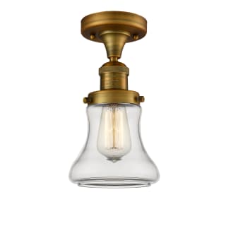 A thumbnail of the Innovations Lighting 517-1CH Bellmont Brushed Brass / Clear