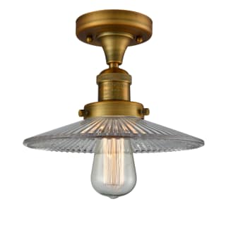 A thumbnail of the Innovations Lighting 517-1CH Halophane Brushed Brass / Halophane