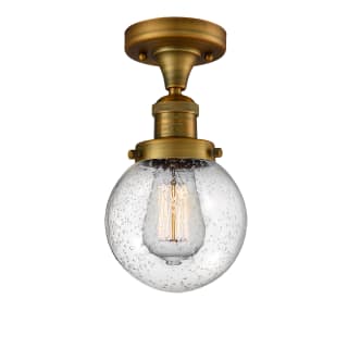 A thumbnail of the Innovations Lighting 517-1CH-6 Beacon Brushed Brass / Seedy