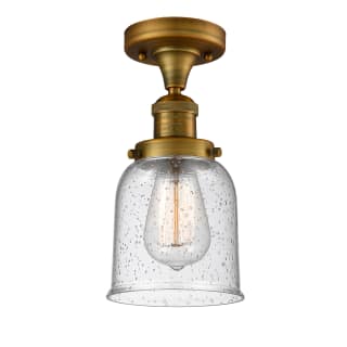 A thumbnail of the Innovations Lighting 517-1CH Small Bell Brushed Brass / Seedy