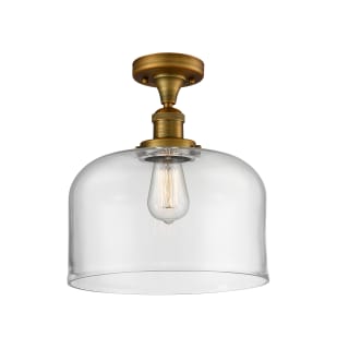 A thumbnail of the Innovations Lighting 517 X-Large Bell Brushed Brass / Clear