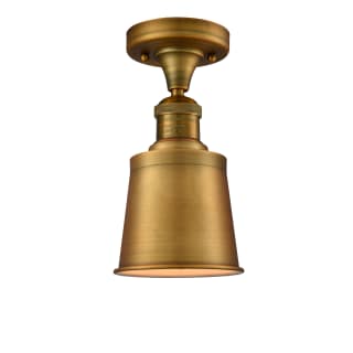 A thumbnail of the Innovations Lighting 517-1CH Addison Brushed Brass / Metal Shade