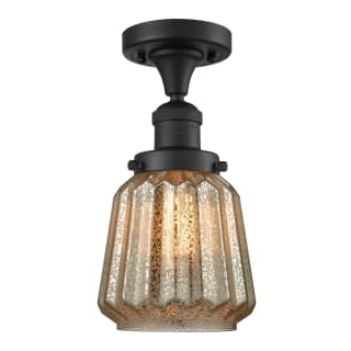 A thumbnail of the Innovations Lighting 517-1CH Chatham Matte Black / Mercury Plated