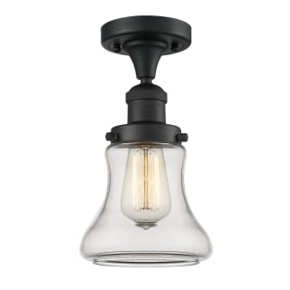 A thumbnail of the Innovations Lighting 517-1CH Bellmont Matte Black / Clear