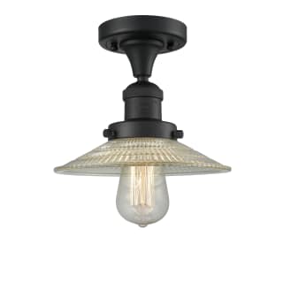 A thumbnail of the Innovations Lighting 517-1CH Halophane Matte Black / Clear Halophane