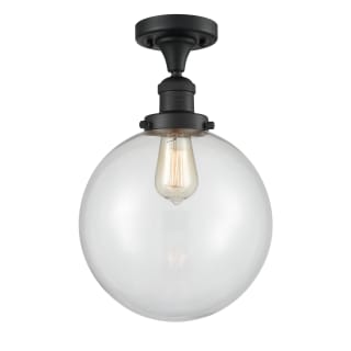 A thumbnail of the Innovations Lighting 517 X-Large Beacon Matte Black / Clear