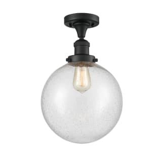 A thumbnail of the Innovations Lighting 517 X-Large Beacon Matte Black / Seedy