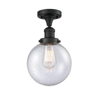 A thumbnail of the Innovations Lighting 517-1CH-8 Beacon Matte Black / Seedy