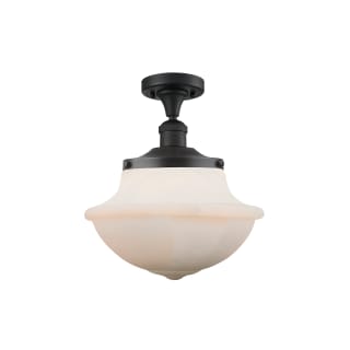 A thumbnail of the Innovations Lighting 517 Large Oxford Matte Black / Matte White
