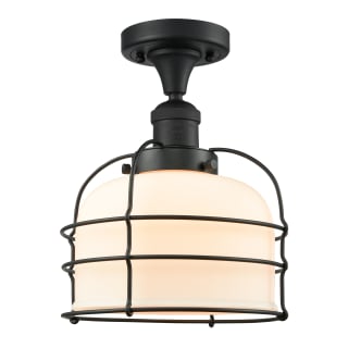 A thumbnail of the Innovations Lighting 517 Large Bell Cage Matte Black / Matte White