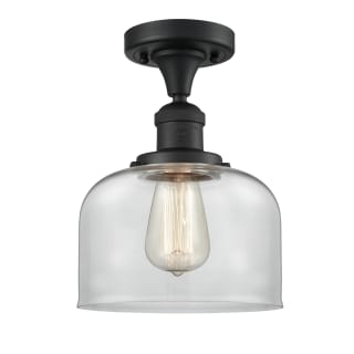 A thumbnail of the Innovations Lighting 517-1CH Large Bell Matte Black / Clear