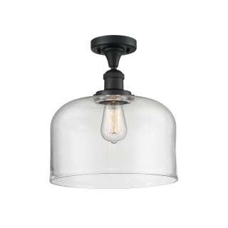 A thumbnail of the Innovations Lighting 517 X-Large Bell Matte Black / Clear