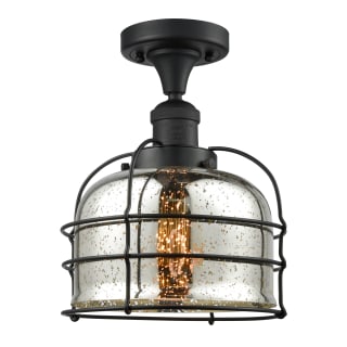 A thumbnail of the Innovations Lighting 517 Large Bell Cage Matte Black / Silver Plated Mercury