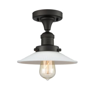 A thumbnail of the Innovations Lighting 517-1CH Halophane Oil Rubbed Bronze / Matte White
