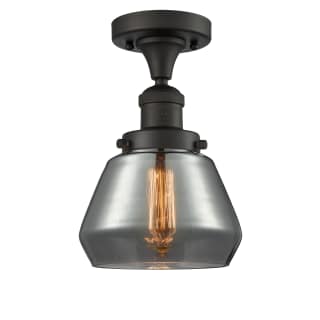 A thumbnail of the Innovations Lighting 517-1CH Fulton Oiled Rubbed Bronze / Smoked