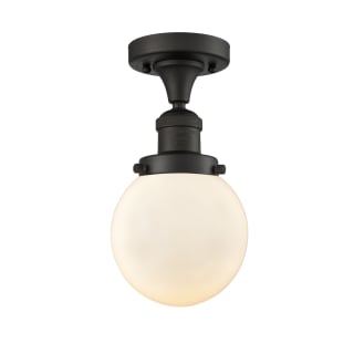 A thumbnail of the Innovations Lighting 517-1CH-6 Beacon Oil Rubbed Bronze / Matte White Cased